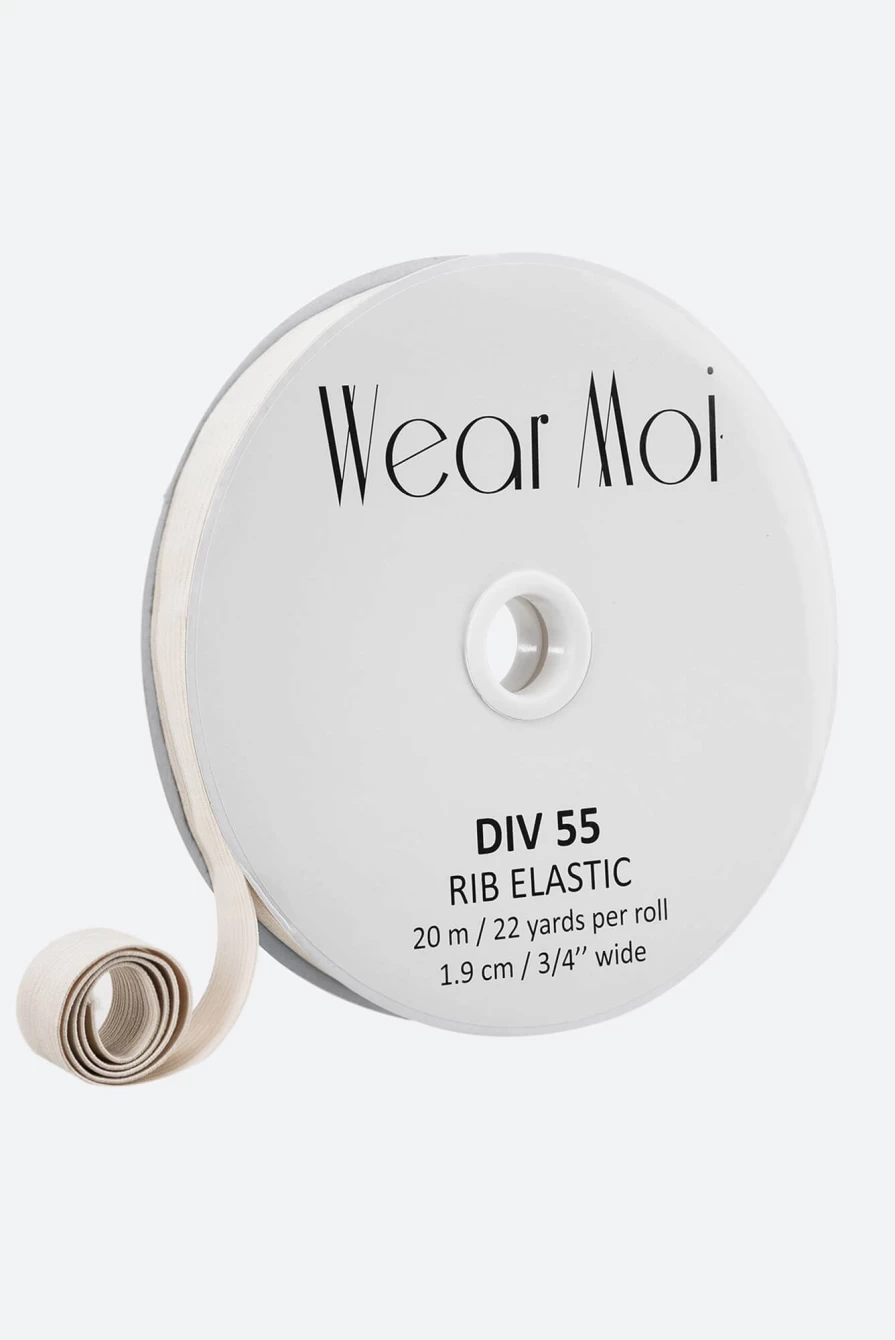Wear Moi Elastic Pointe Shoe Ribbon by the Roll for Ballet Dance Accessories