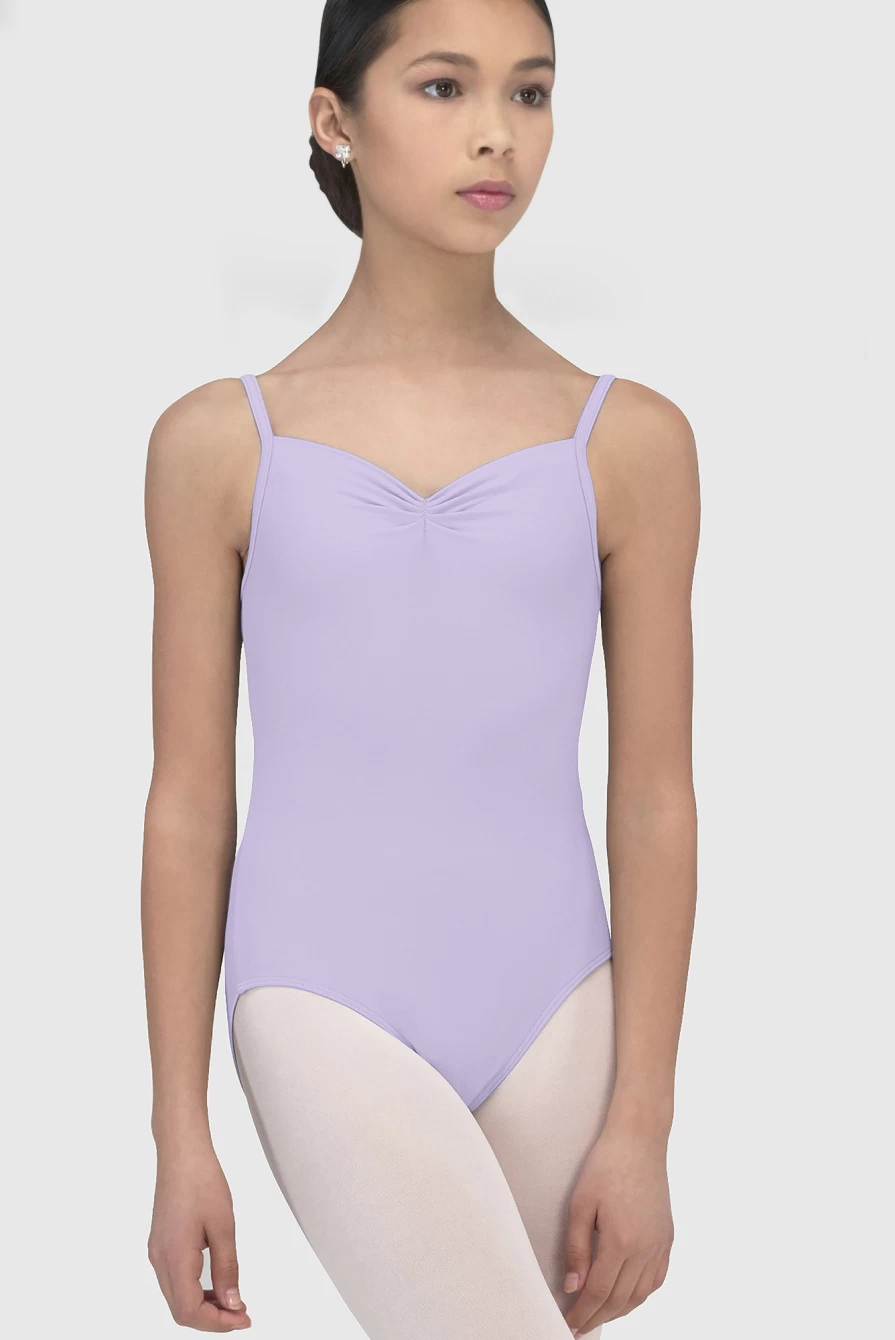 Wear Moi Women's Abbie Dance Leotard with Gathered Neckline for Ballet & Performance