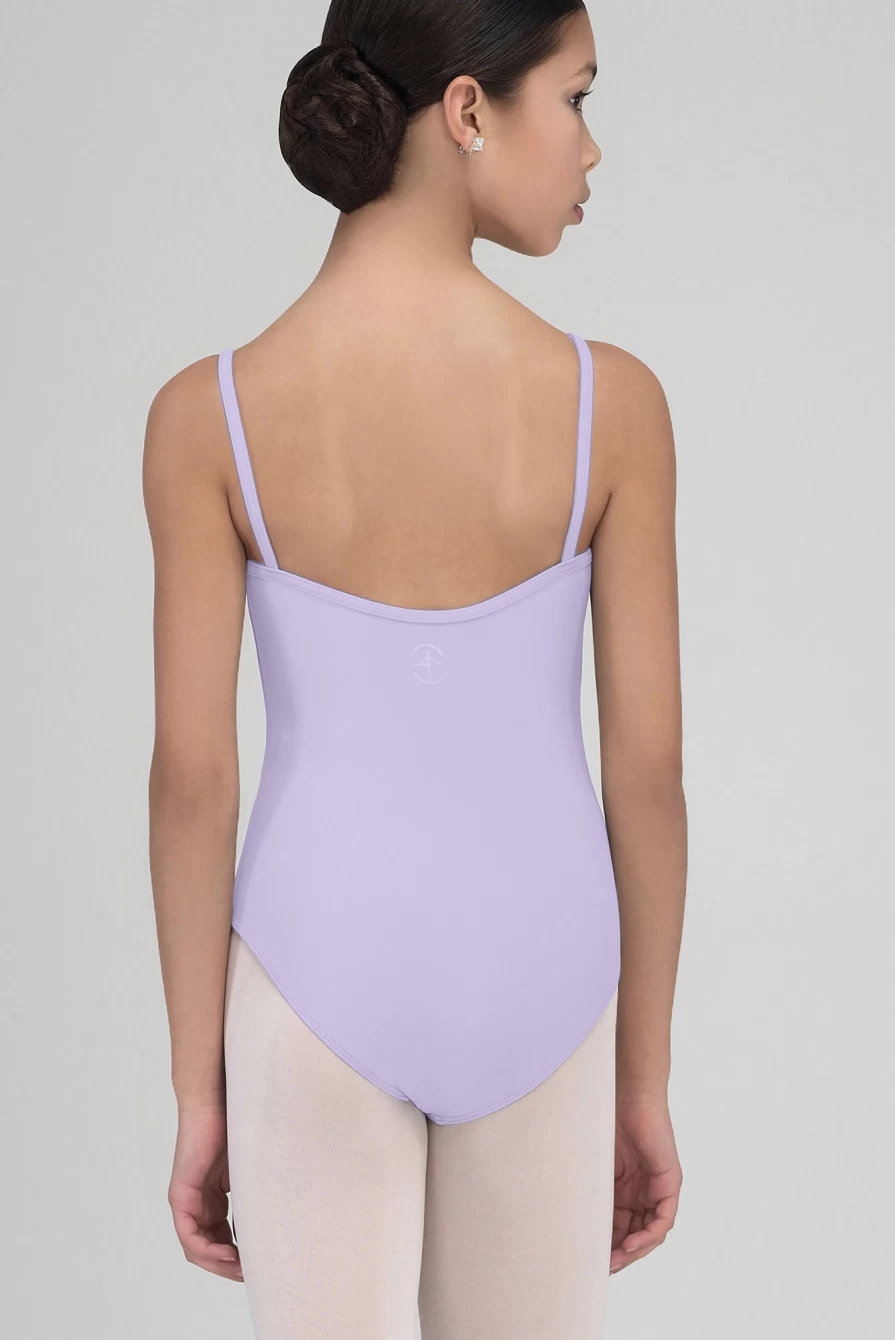 Wear Moi Women's Abbie Dance Leotard with Gathered Neckline for Ballet & Performance